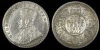 India-British George V Silver 1914 (C) Rupee Calcutta Mint KM# 524 (27 332)