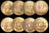 GREAT BRITAIN Elizabeth II 1966 1/2 Penny UNC KM# 896 RANDOM PICK (1 Coin)