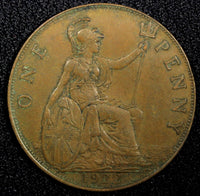 Great Britain George V (1910-1936) Bronze 1922 1 Penny KM# 810 (24 220)