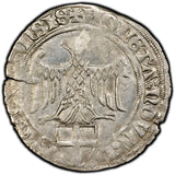 NETHERLANDS Utrecht Floris von Wevelinghoven (1379-93) Dbl Groot PCGS AU50 TOP