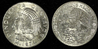 Mexico ESTADOS UNIDOS MEXICANOS 1971 50 Centavos UNC KM# 452 (27 383)