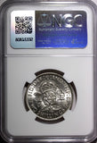 GREAT BRITAIN George VI Silver 1942 Florin 2 Shilling NGC MS64 WWII Issue KM#855