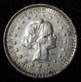 BRAZIL Silver 1913 A  500 Reis 1 Year Type aUNC KM# 512 (27 457)