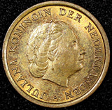 Netherlands Juliana Bronze 1961 1 Cent  BU KM# 180 (24 062)