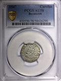 Germany BESANCON Charles V Silver 1547 Carolus PCGS AU58 MB# 6 TOP GRADED