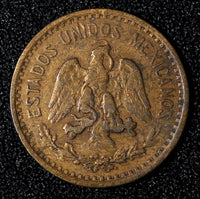 Mexico ESTADOS UNIDOS MEXICANOS Bronze 1906 1 Centavo narrow date KM# 415 (873)