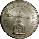 Mexico ESTADOS UNIDOS MEXICANOS Silver 1949 Mo 1 Onza NGC MS63 KM# M49a (24)