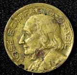 Brazil José Bonifácio Aluminum-Bronze 1954 10 Centavos KM# 561 (28 284)