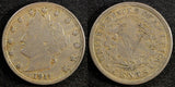 United States Copper-Nickel 1911 5 Cents KM# 112  (23 281)
