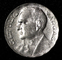 BRAZIL Copper-Nickel 1938 300 Reis Getúlio Dornelles Vargas KM# 546 (27 652)