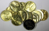 Zambia Brass 1992 1 Kwacha Two Taita falcons UNC KM# 38 RANDOM PICK (1 Coin) (3)
