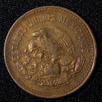 Mexico ESTADOS UNIDOS MEXICANOS Bronze 1954 20 Centavos KM# 439 (27 572)