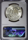Mexico ESTADOS UNIDOS MEXICANOS Silver 1933 M Peso NGC MS64 GEM BU KM# 455 (018)