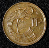 Ireland Republic Bronze 1980 1 Penny KM# 20 (28 654)