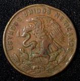 MEXICO  Bronze 1957 Mo 20 Centavos  KM# 440 (27 540)
