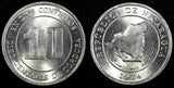 Nicaragua Aluminum 1974 10 Centavos FAO GEM BU KM# 29 (24 262)