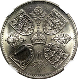 Great Britain Elizabeth II 1960 Crown NGC MS64 British Exhibition KM# 909 (005)