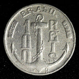 BRAZIL Copper-Nickel 1936 100 Reis Admiral Marques Tamandare KM# 536 (27 781)