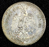 Mexico ESTADOS UNIDOS MEXICANOS Silver 1911 M 10 Centavos BETTER DATE KM#428 (2)