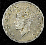 Southern Rhodesia George VI Copper-Nickel 1948 6 Pence 1st Year Type KM# 21 (13)