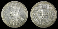 India-British George V Silver 1920 (C) Rupee Calcutta Mint KM# 524 (27 316)
