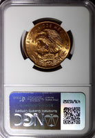 MEXICO Bronze 1960 Mo 20 Centavos NGC MS64 RD NICE FULL RED BU KM# 440 (006)