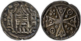 BELGIUM BRABANT Henry I (1211-1235) Silver Denier PCGS AU55 TOP GRADED (17)