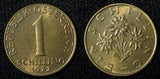 Austria Aluminum-Bronze 1972 1 Schilling UNC KM# 2886 (29 056)