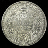India-British George VI Silver 1942 (B) Rupee Mint Luster KM# 556  (27 321)