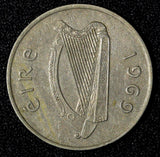 Ireland Republic Copper-Nickel 1969 5 Pence Bull 1st Year Type KM# 22 (28 026)