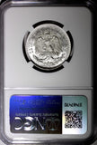 Mexico ESTADOS UNIDOS Silver 1944 M 50 Centavos NGC MS66 GEM BU KM# 447 (039)