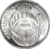 GERMANY Silver 1973 G 5 Mark Frankfurt National Assembly NGC MS63 KM#137 (031)