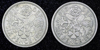 Great Britain Elizabeth II 1953 6 Pence KM# 889 RANDOM PICK (1 Coin) (24 895)