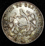GUATEMALA Silver 1960 5 Centavos UNC Toned KM# 261  (24 432)
