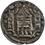 BELGIUM BRABANT Henry I (1211-1235) Silver Denier PCGS AU55 TOP GRADED (17)