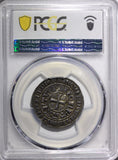 BELGIUM BRABANT John II Silver (1294-1312) 1 Gros PCGS AU53 TOP GRADED V-222 (9)