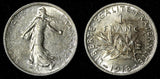 FRANCE Silver 0.835 1918 1 Franc KM# 844.1  (28 499)