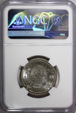 BELIZE Elizabeth II 1975 50 Cents NGC MS64 Light Toned TOP GRADED KM# 37 (013)