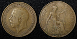 Great Britain George V Bronze 1916 1 Penny KM# 810 (28 419)