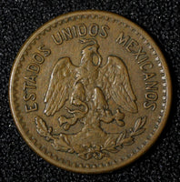 Mexico Bronze 1942 1 Centavo WWII Issue KM# 415 (27 871)