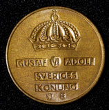 Sweden Gustaf VI Adolf Bronze 1960 TS 2 Ore GEM BU  KM# 821 (30 198)