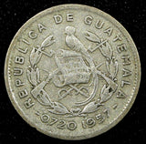 Guatemala Silver 1957 5 Centavos KM# 257.1 (24 422)