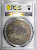 RUSSIA Silver 1655 Yefimok PCGS XF40 C/M on Salzburg Thaler D-3504 RARE Ex.Fuchs