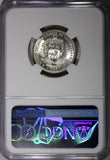 Venezuela Silver 1945 1 Bolivar WWII  US Mint 1 Year Type NGC MS64 Y# 22a (011)