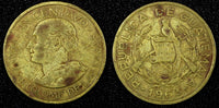 GUATEMALA Brass 1963 1 Centavo Guatemala City Mint KM# 260 (24 693)