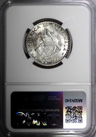 GUATEMALA Silver 1961 25 Centavos NGC MS64 GEM BU KM# 263 (050)