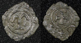 SICILY Italian states Manfred (1258-1266) Billon 1 Denaro Minted in Messina (43)