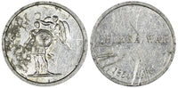 Crimean War Token Medal  (1854-56) White Metal .19mm (21 652)