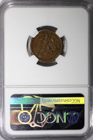 Mexico Copper  1924 Mo 1 Centavo NGC MS64 BN BETTER DATE KM# 415 (023)