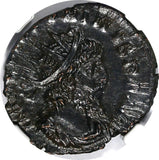 Romano-Gallic Bi Double Denarius Victorinus AD 269-271 Goddess Peace NGC Ch AU/9